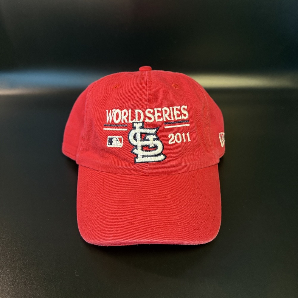 New Era St. Louis Cardinals 2011 World Series Red‎ Cotton Hat Mens OSFA